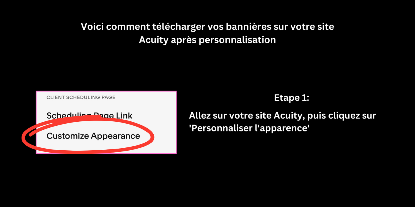 Modèle de Site de Réservation Acuity pour votre Salon de Coiffure et de Beauté